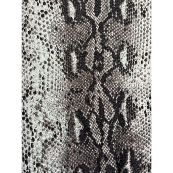 ee:some Bodysuit Snake Skin Look Opaque Sheer Women's Size Medium - Picture 12 of 12